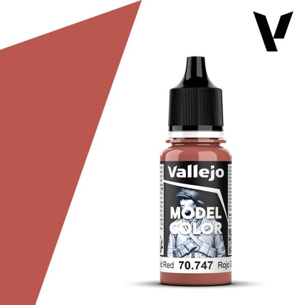 VALLEJO MODEL COLOR FADED RED