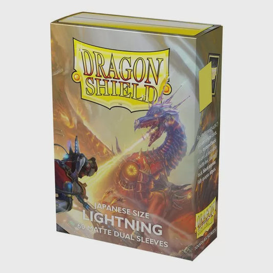 DRAGON SHIELD 60 MATTE DUAL SMALL SLEEVES - LIGHTNING