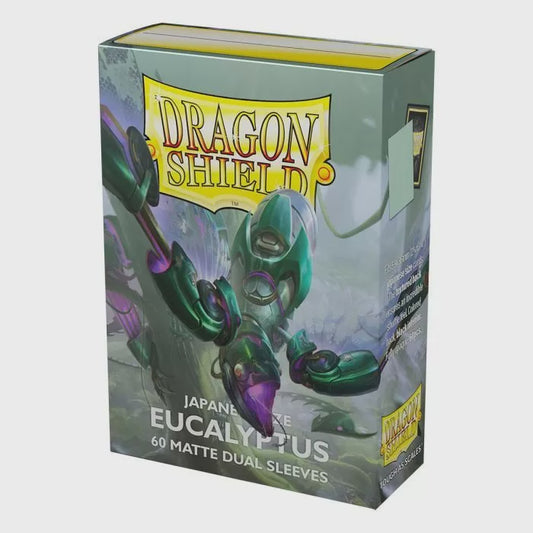 DRAGON SHIELD 60 MATTE DUAL SMALL SLEEVES - EUCALYPTUS
