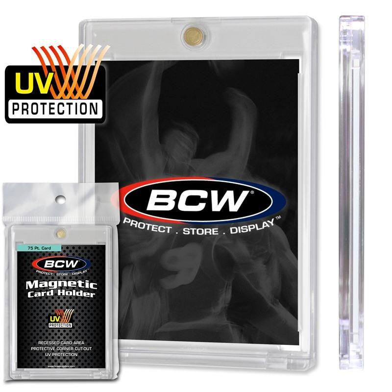 BCW MAGNETIC CARD HOLDER (75PT)