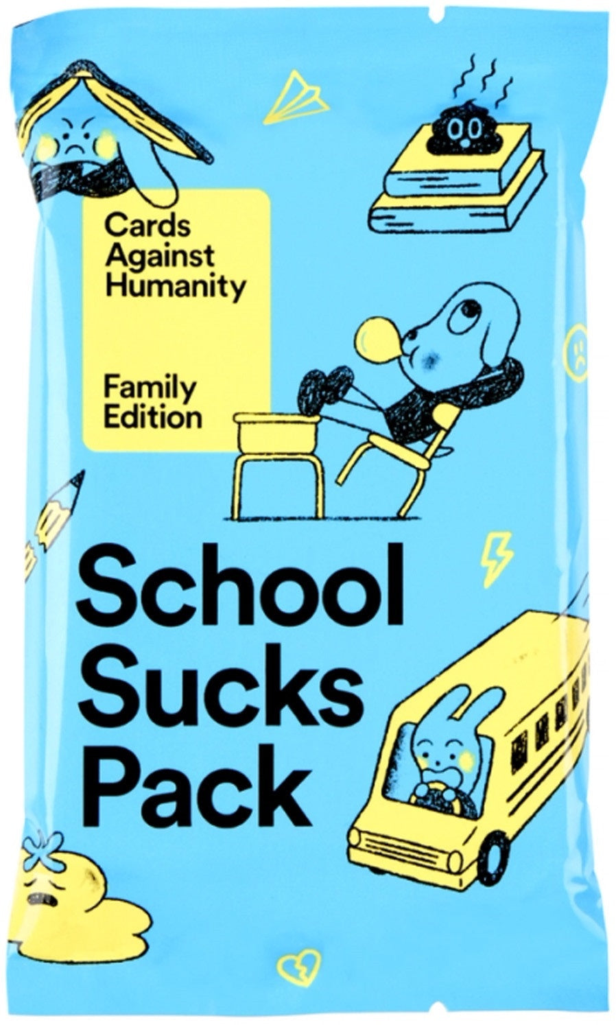 CARDS AGAINST HUMANITY SCHOOL SUCKS PACK