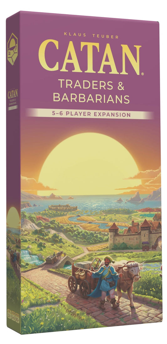 CATAN TRADERS AND BARBARIANS 5-6 PLAYER EXPANSION 6TH EDITION