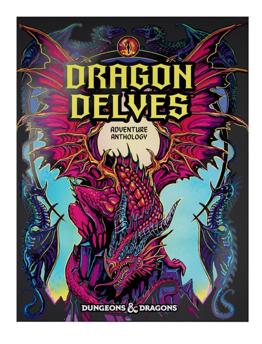 DUNGEONS & DRAGONS DRAGON DELVES AN ADVENTURE ANTHOLOGY ALTERNATIVE COVER HC