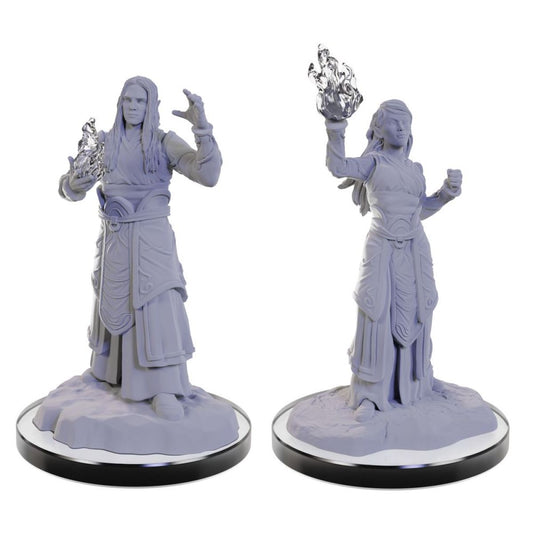 DUNGEONS & DRAGONS NOLZUR'S MARVELOUS UNPAINTED MINI: ELF WIZARDS