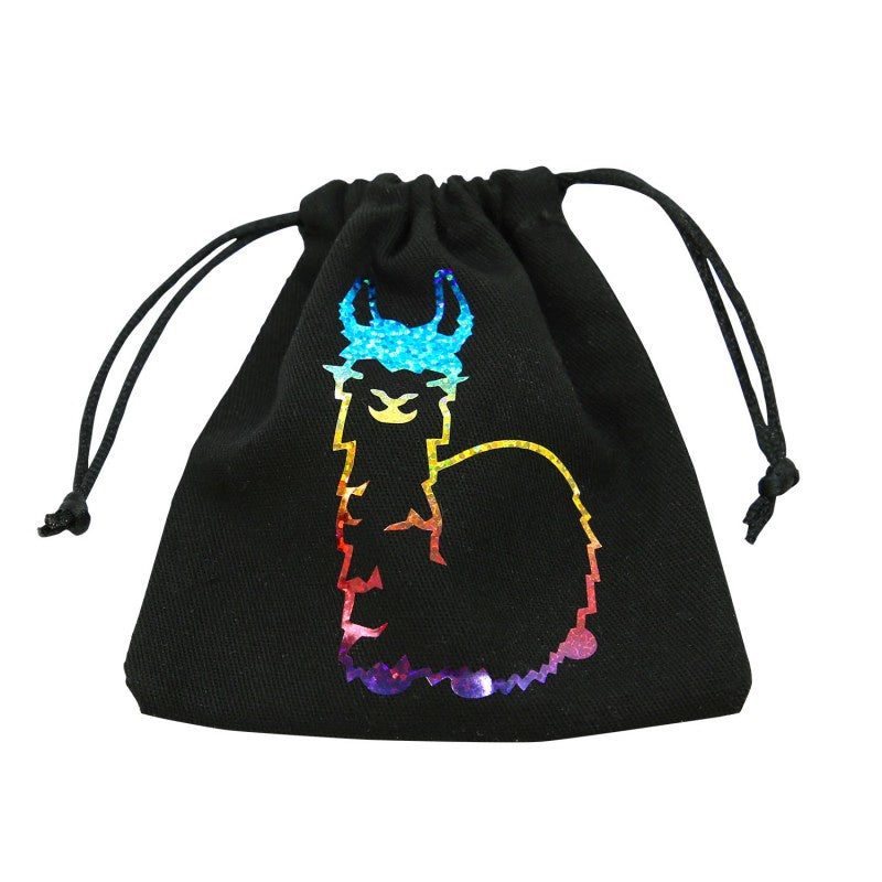 Q WORKSHOP FABULOUS LLAMA DICE BAG