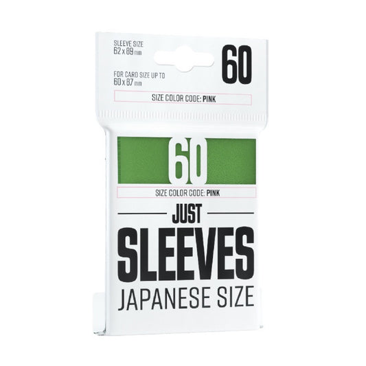 JUST SLEEVES JAPANESE SIZE - GREEN