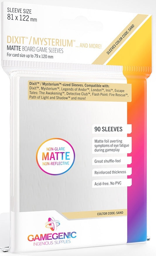 GAMEGENIC DIXIT/MYSTERIUM MATTE BOARD GAME SLEEVES