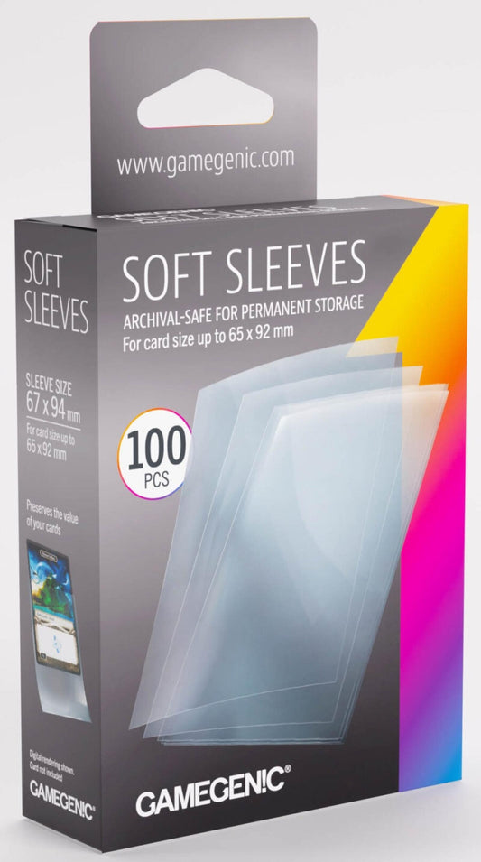 GAMEGENIC SOFT STANDARD CARD GAME SLEEVES