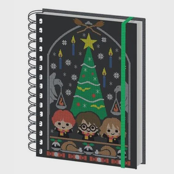 HARRY POTTER CHRISTMAS - SPIRAL NOTEBOOK