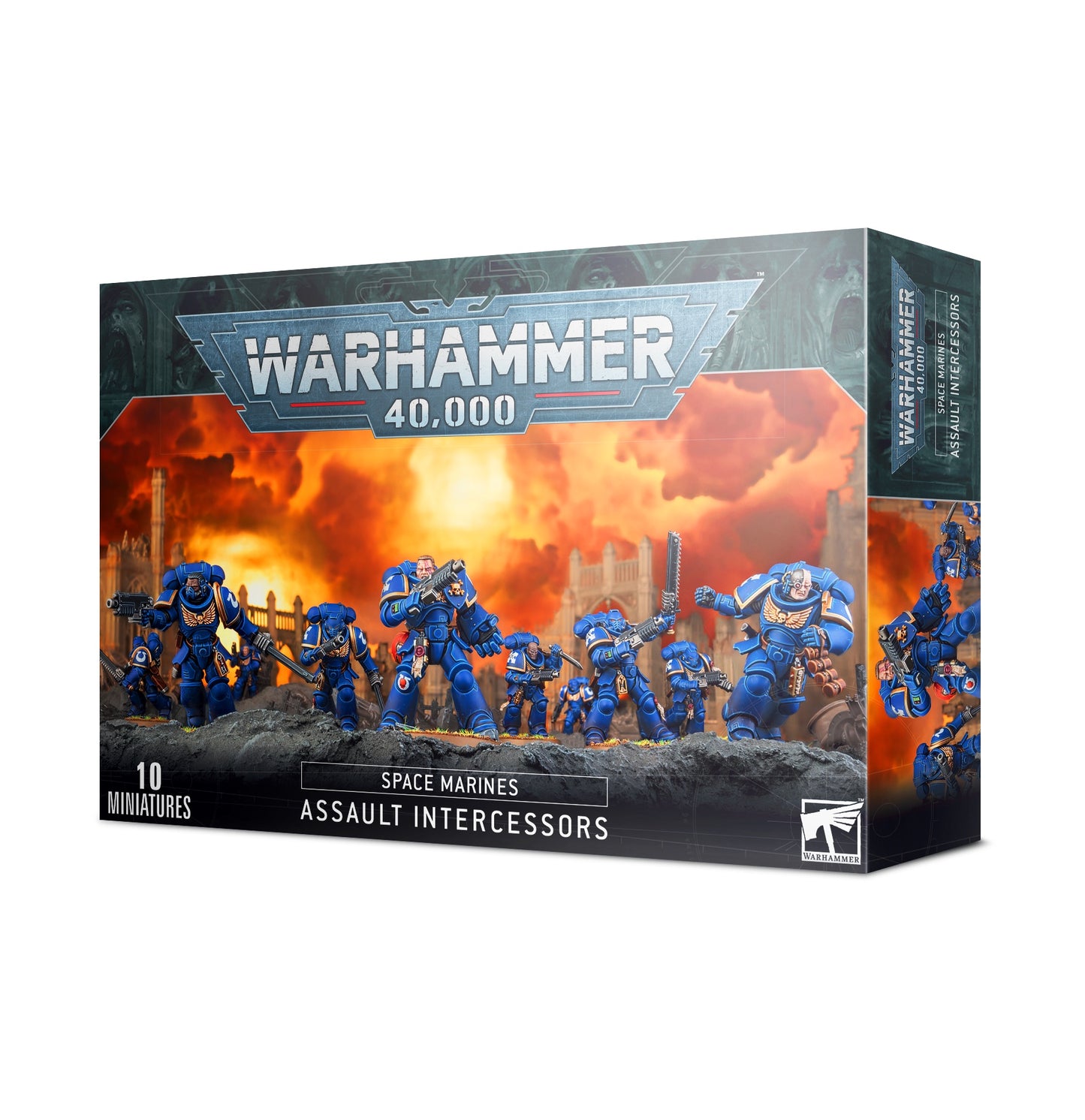 40K SPACE MARINES ASSAULT INTERCESSORS