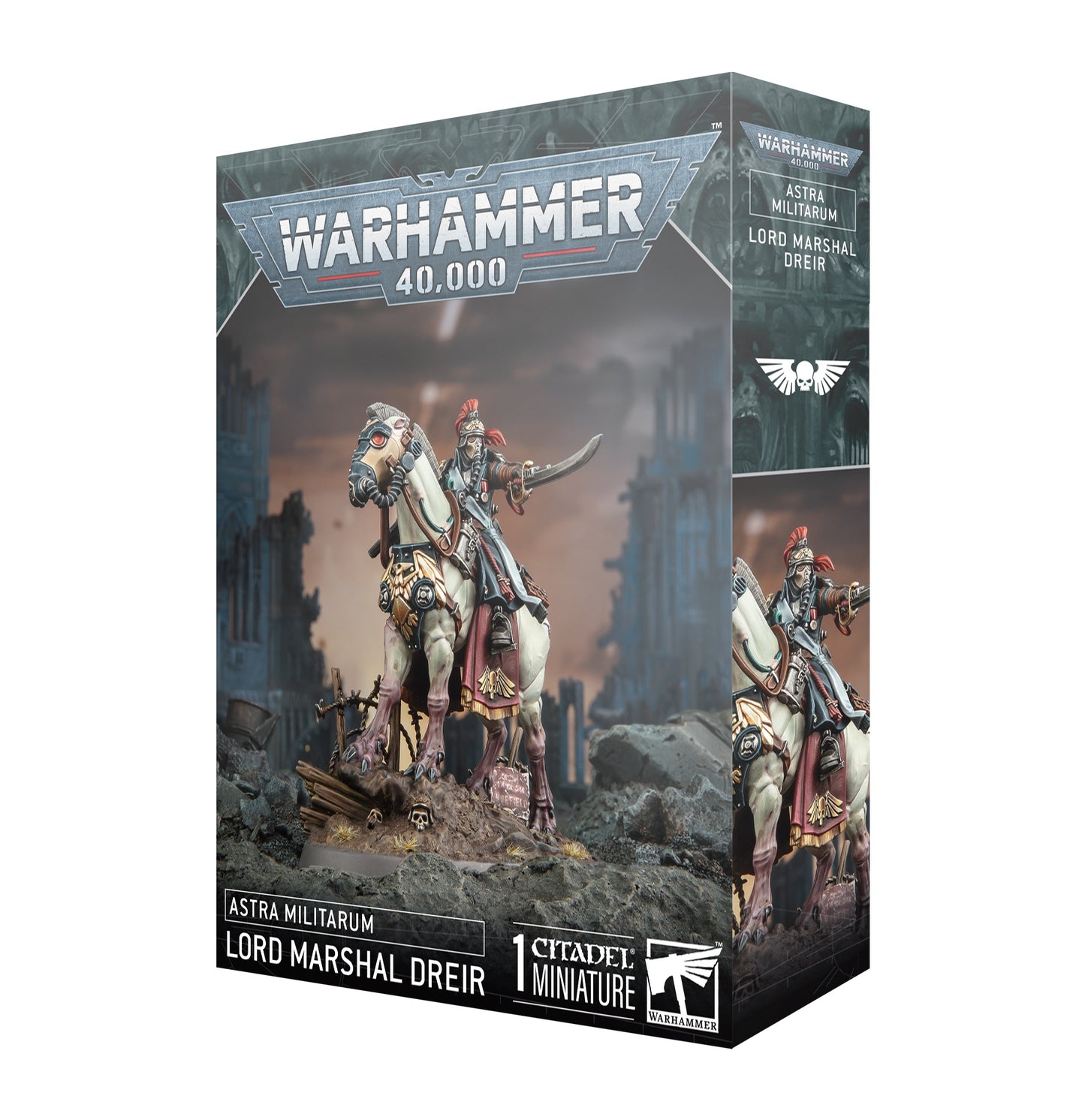40K ASTRA MILITARUM KRIEG LORD MARSHAL DRIER