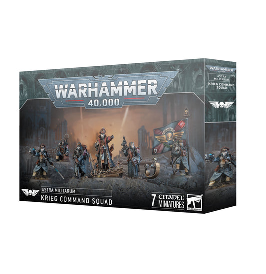 40K ASTRA MILITARUM KRIEG COMMAND SQUAD
