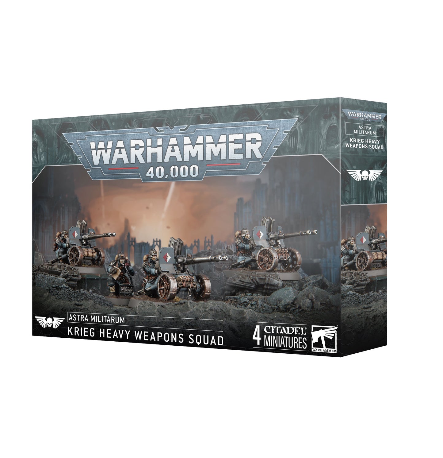 40K ASTRA MILITARUM KRIEG HEAVY WEAPONS SQUAD