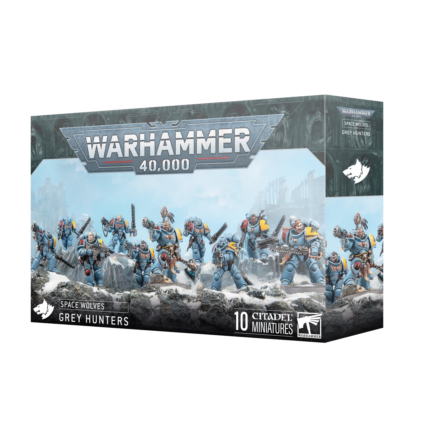 40K SPACE WOLVES GREY HUNTERS
