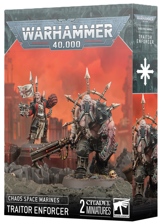 40K CHAOS SPACE MARINES: TRAITOR ENFORCER