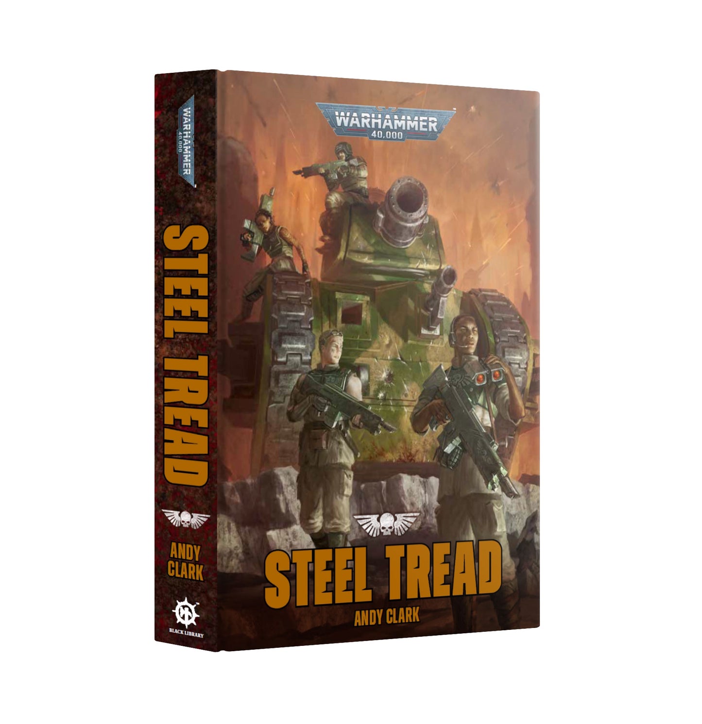 40K STEEL TREAD BY ANDY CLARK HC
