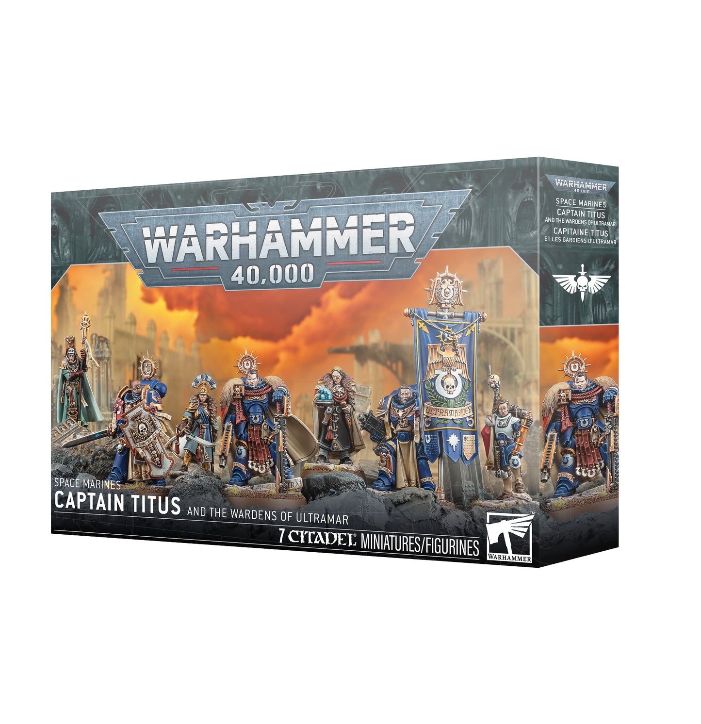 40K SPACE MARINES TITUS AND THE WARDENS OF ULTRAMAR