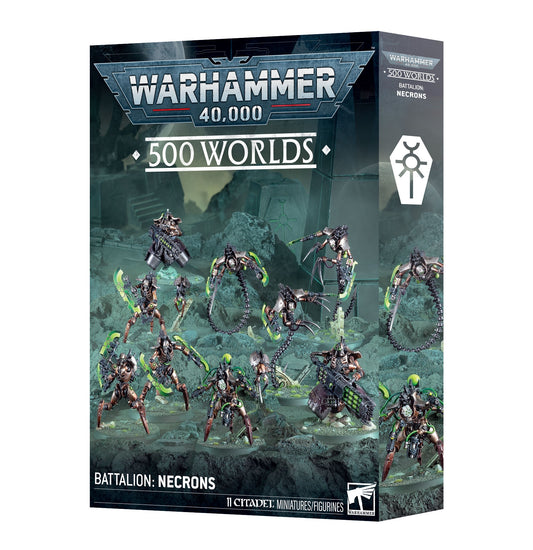 40K 500 WORLDS BATTALION NECRONS