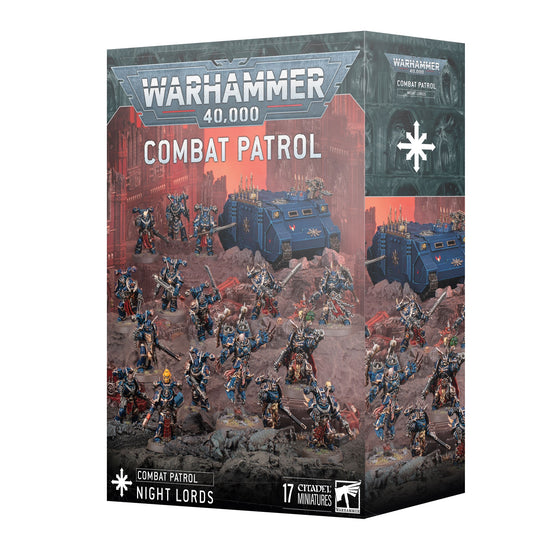 Preorder 21st March - 40K COMBAT PATROL NIGHT LORDS