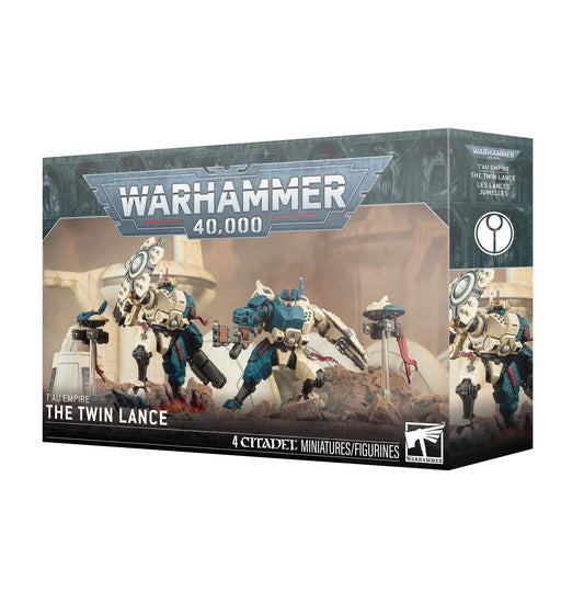 Preorder 21st March - 40K TAU EMPIRE THE TWIN LANCE