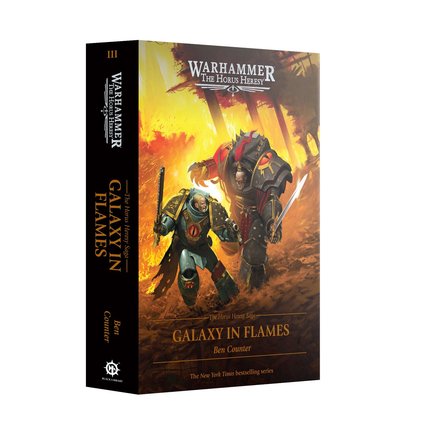Preorder 29/08 - THE HORUS HERESY SAGA: GALAXY IN FLAMES BY BEN COUNTER HC