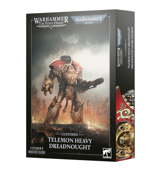 Preorder 17/10 - 40K ADEPTUS CUSTODES TELEMON HEAVY DREADNOUGHT