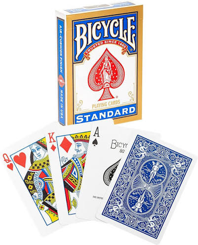 BICYCLE STANDARD INTERNATIONAL PLAYING CARDS (BLUE)
