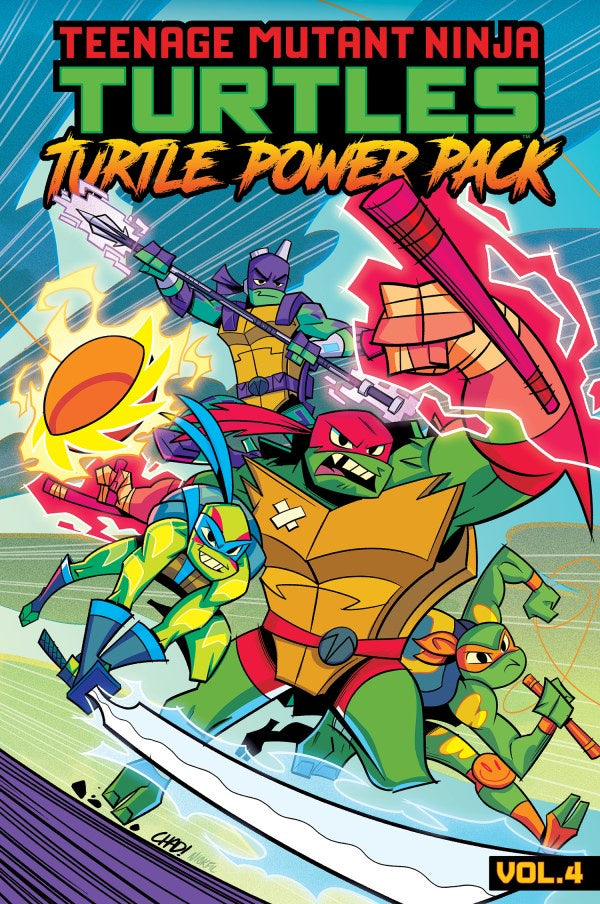 TEENAGE MUTANT NINJA TURTLES TURTLE POWER PACK VOLUME 04