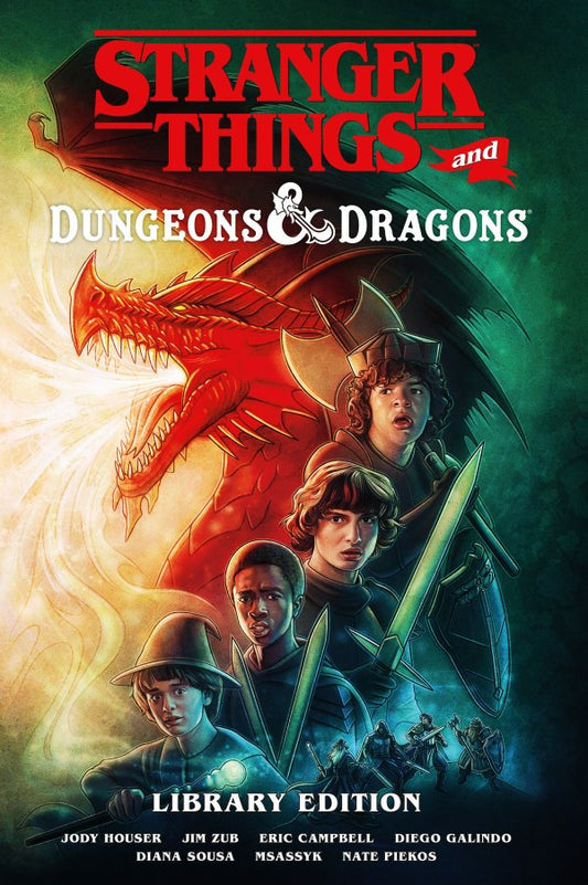STRANGER THINGS DUNGEONS & DRAGONS LIBRARY EDITION HC