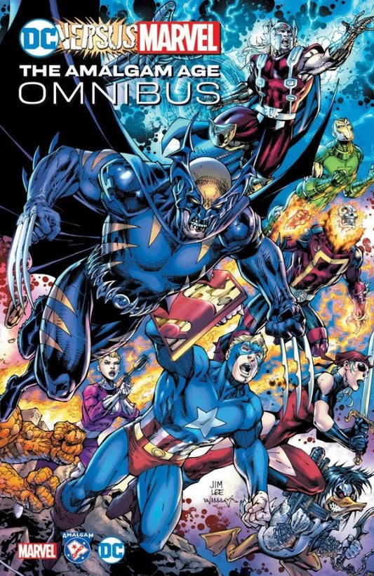 DC VERSUS MARVEL THE AMALGAM AGE OMNIBUS HC DIRECT MARKET EXCLUSIVE JIM LEE & SCOTT WILLIAMS WRAPAROUND VARIANT