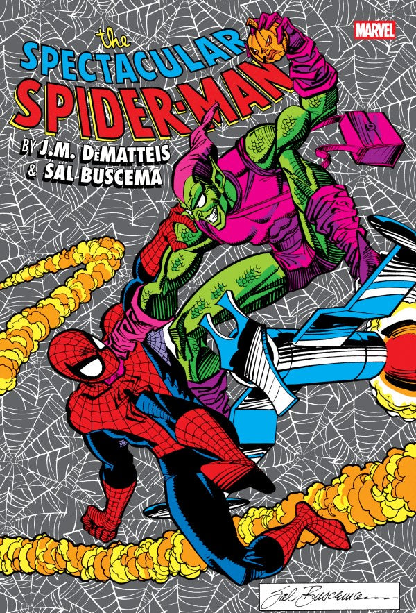 SPECTACULAR SPIDER-MAN OMNIBUS GREEN GOBLIN COVER HC