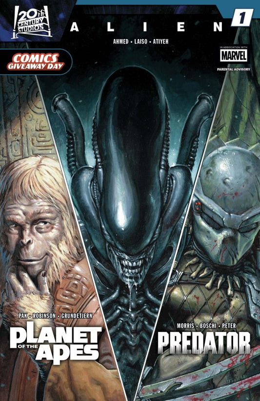 MK1 FREE COMIC GIVEAWAY: ALIEN PREDATOR & PLANET OF THE APES (Conditions Apply)