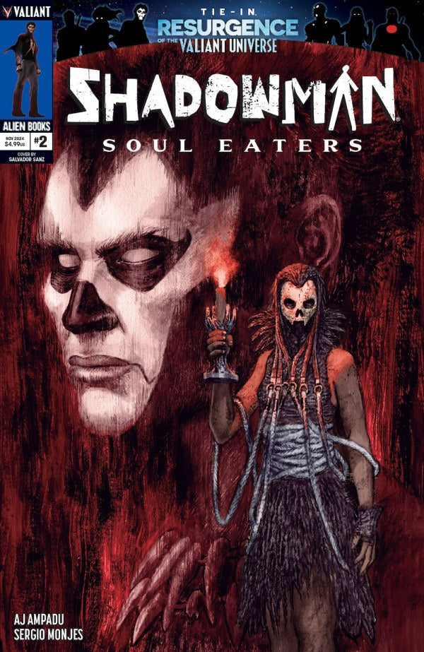 Shadowman Soul Eaters #2 (Of 4) Cover A Sanz