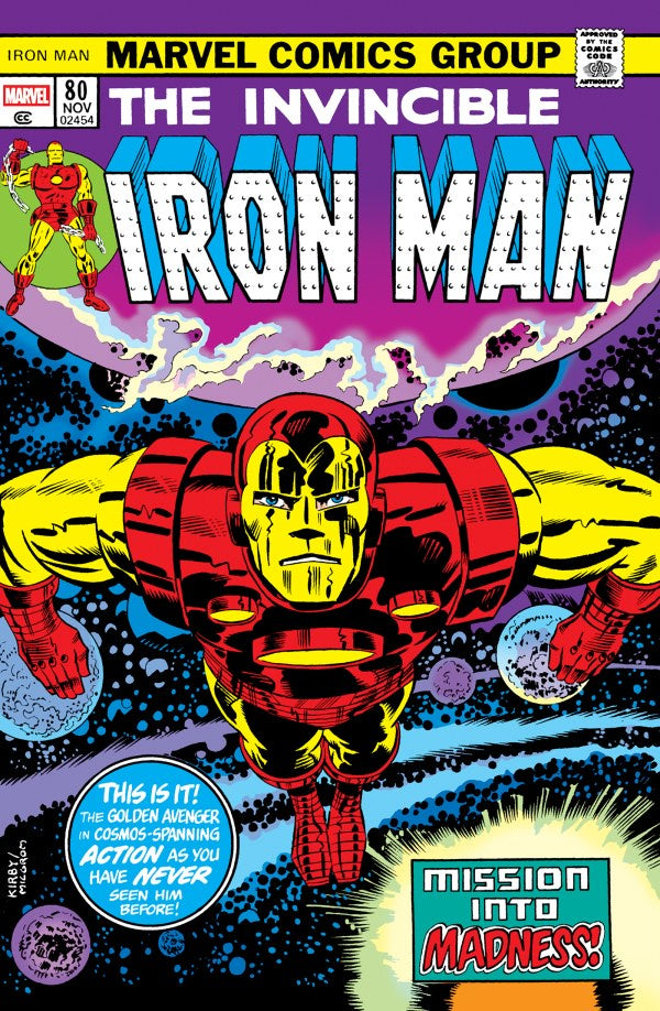 THE INVINCIBLE IRON MAN OMNIBUS VOLUME 04 JACK KIRBY COVER