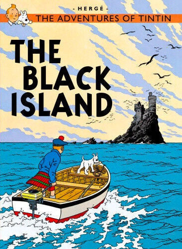 TINTIN THE BLACK ISLAND
