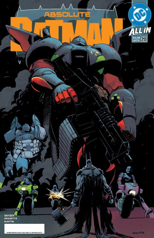 Absolute Batman #20 Cover A Nick Dragotta 2nd Print