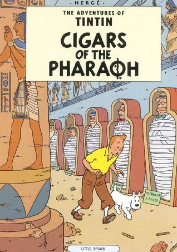 TINTIN CIGARS OF THE PHARAOH