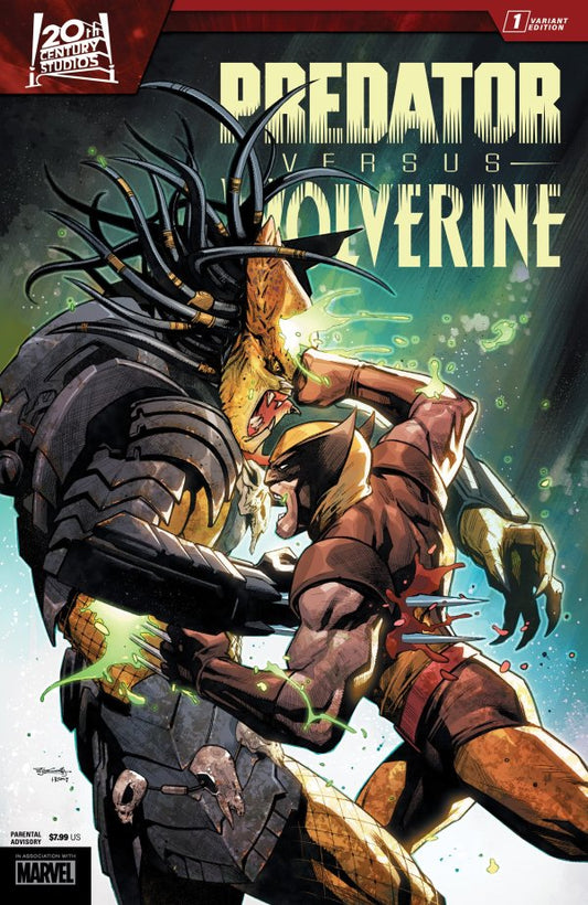 Predator vs Wolverine #1 Stephen Segovia Variant