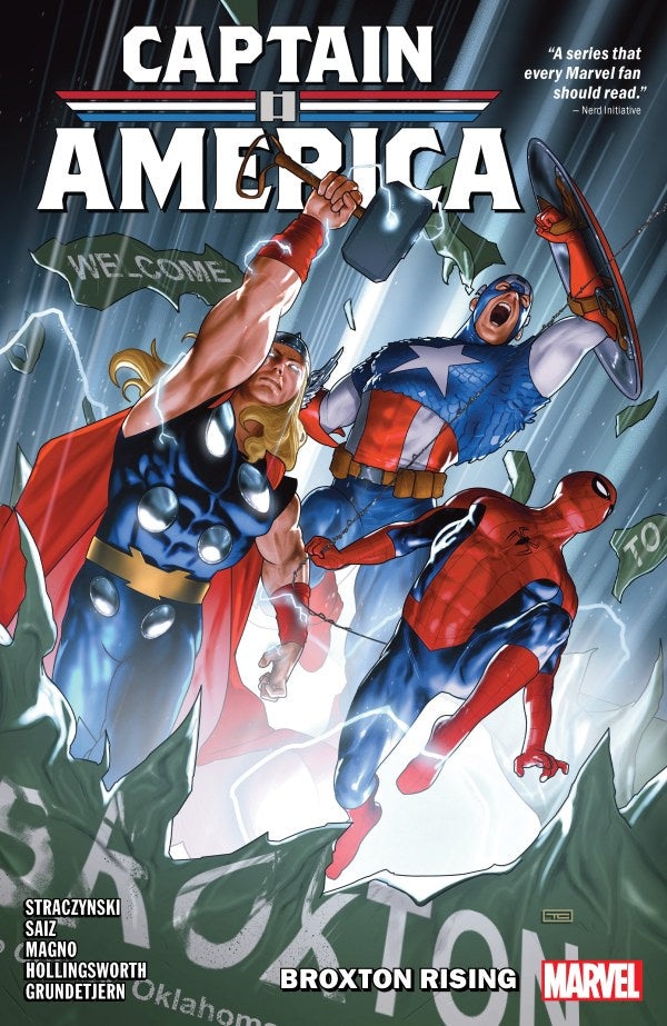 CAPTAIN AMERICA BY J MICHAEL STRACZYNSKI VOLUME 03 BROXTON RISING