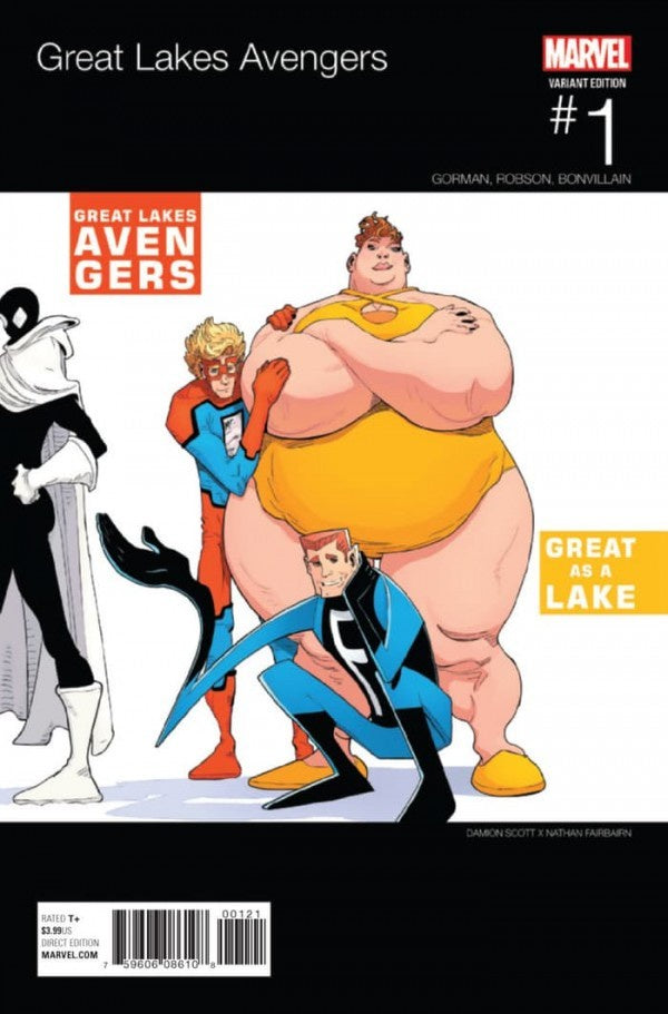 GREAT LAKES AVENGERS #1 SCOTT HIP HOP VAR NOW