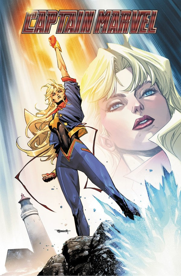 CAPTAIN MARVEL HIGHEST FURTHEST FASTEST OMNIBUS STEPHEN SEGOVIA COVER DM HC