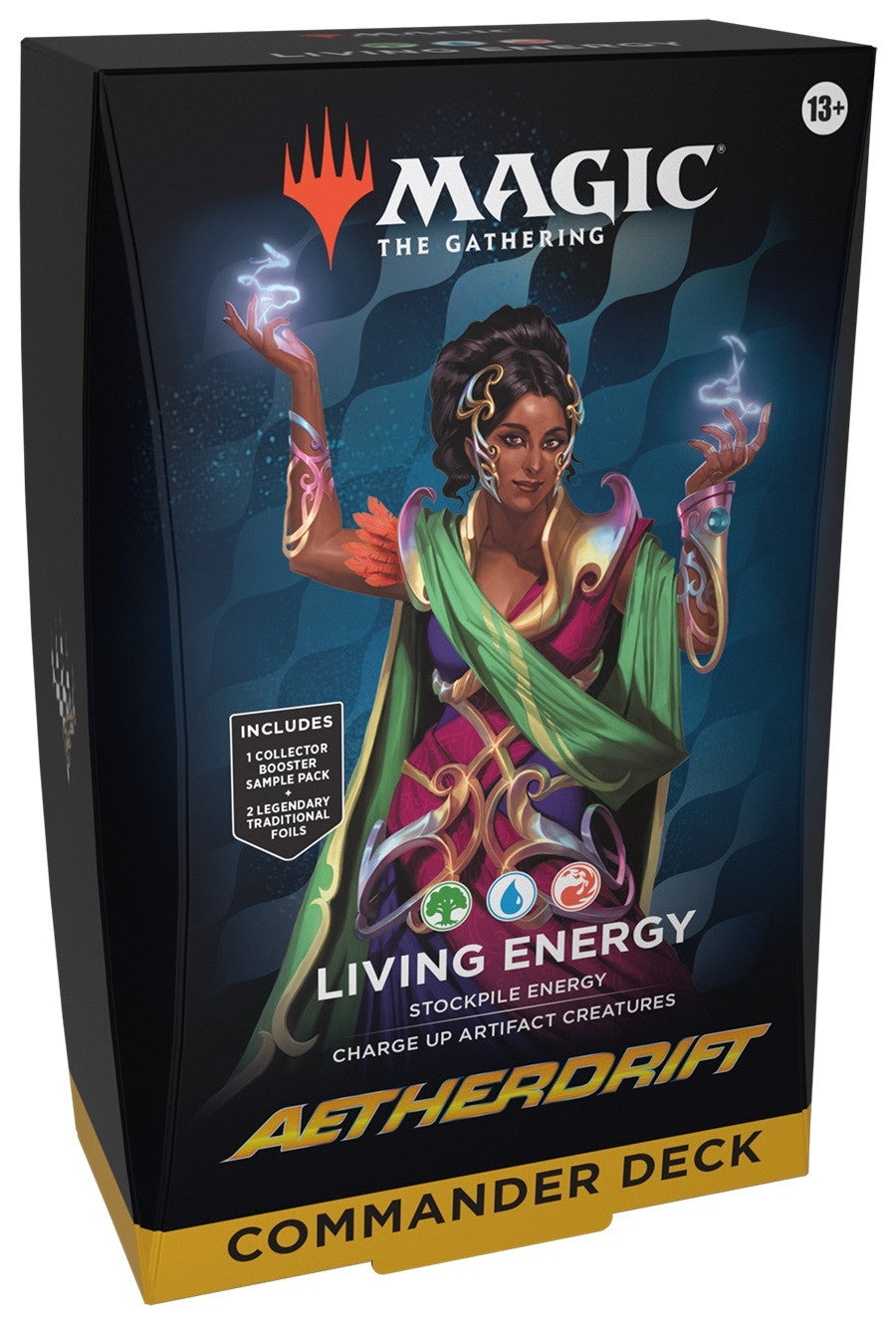 MAGIC THE GATHERING AETHERDRIFT COMMANDER DECK - LIVING ENERGY