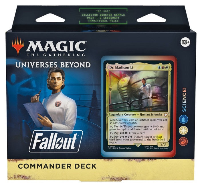 MAGIC THE GATHERING FALLOUT COMMANDER DECK - SCIENCE!