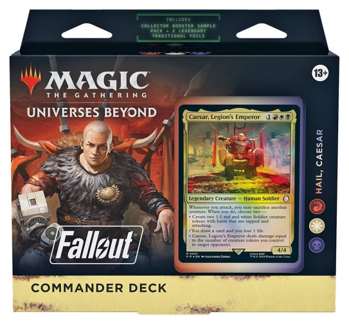 MAGIC THE GATHERING FALLOUT COMMANDER DECK - HAIL, CAESAR