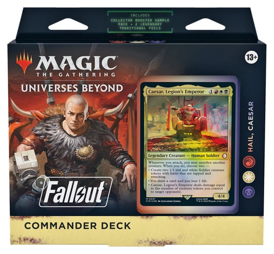MAGIC THE GATHERING FALLOUT COMMANDER DECK - HAIL, CAESAR