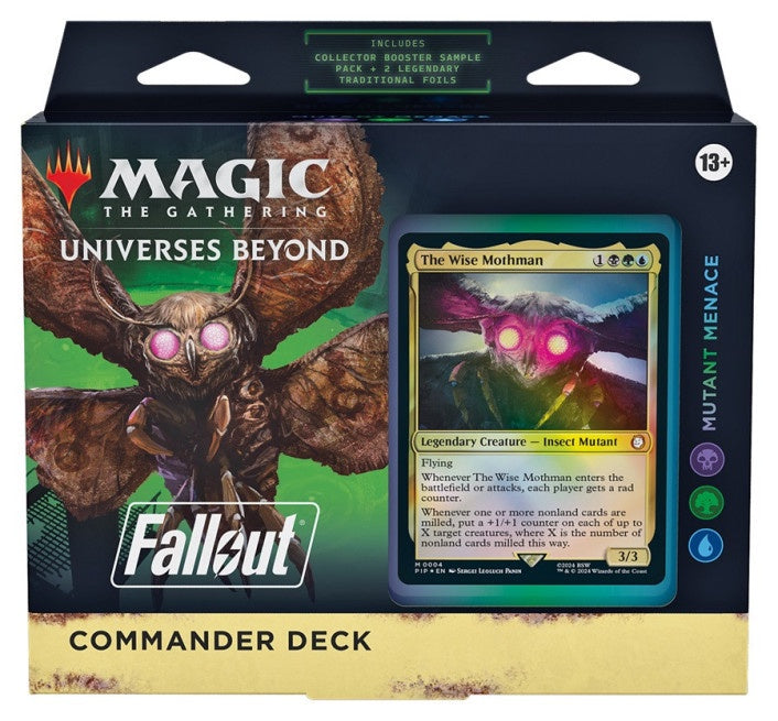 MAGIC THE GATHERING FALLOUT COMMANDER DECK - MUTANT MENACE