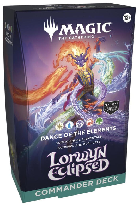 MAGIC THE GATHERING LORWYN ECLIPSED COMMANDER DECK - DANCE OF THE ELEMENTS