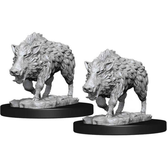 PATHFINDER BATTLES DEEP CUTS UNPAINTED MINI: WILD BOAR