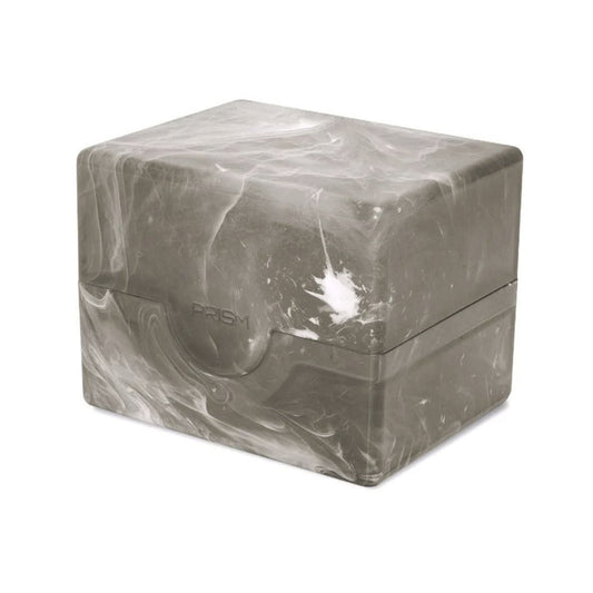 BCW PRISM DECK BOX - POLISHED MARBLE BLACK