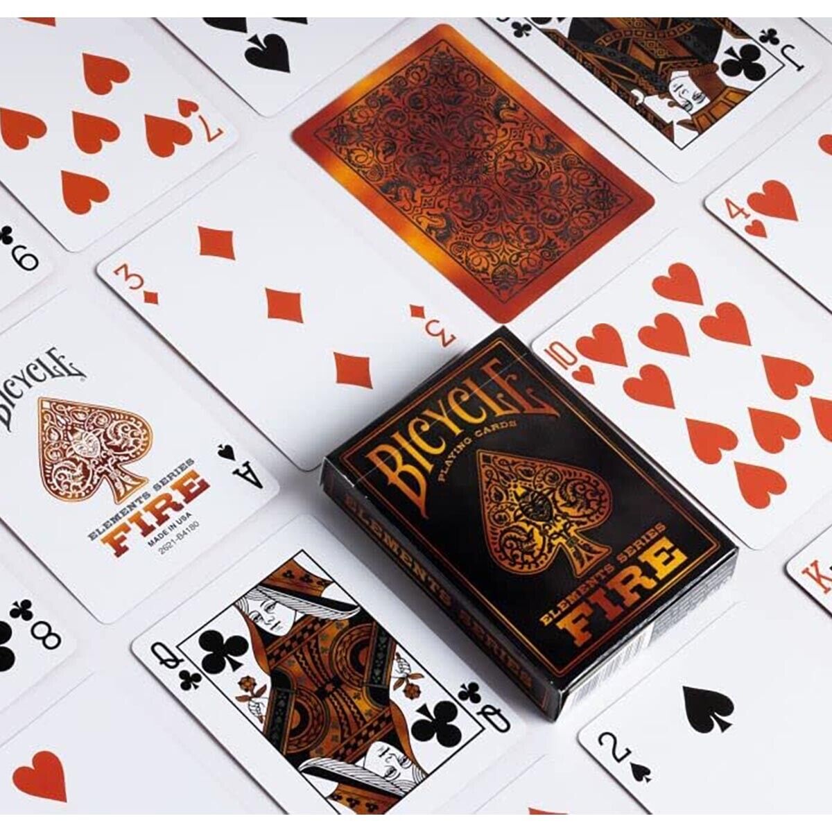 BICYCLE FIRE PLAYING CARDS